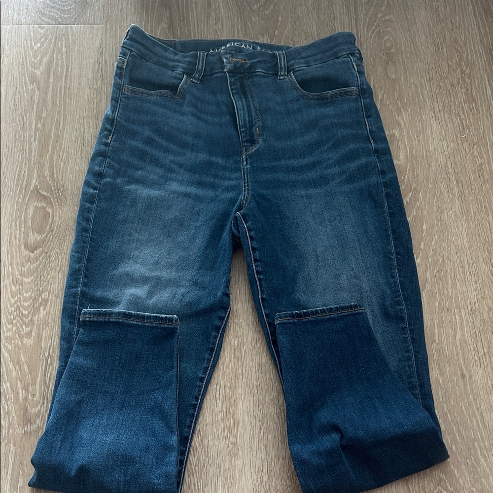 American Eagle Outfitters Blue Stretch Denim